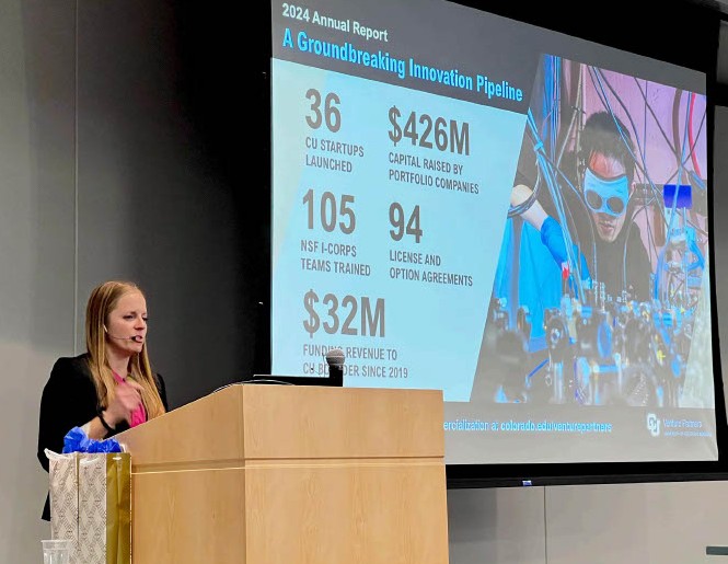 presentation being given